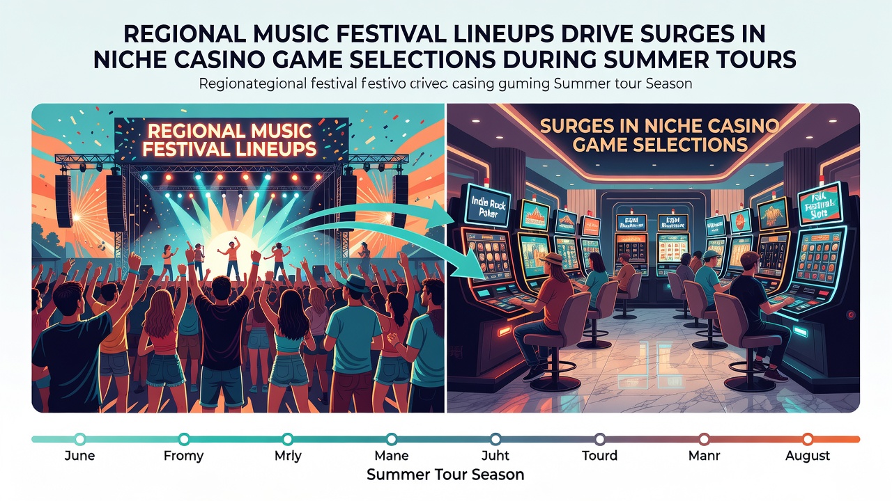 Festival attendees engaging with mobile casino apps near a music event site in summer 2026